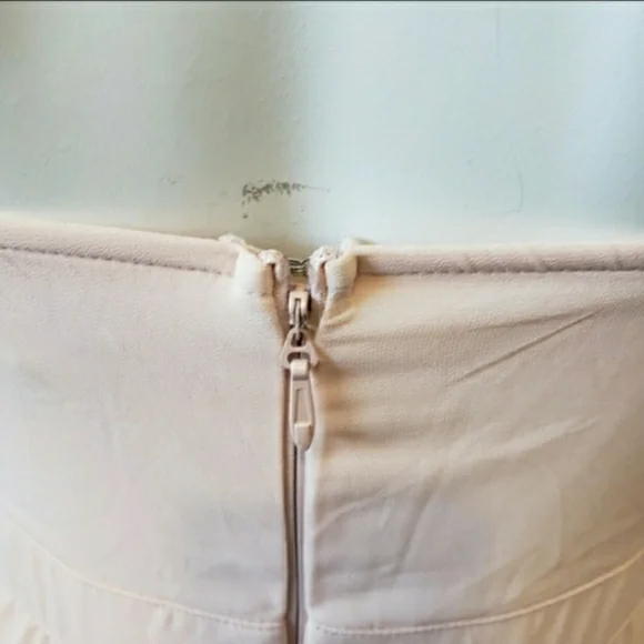 Lulus NWT small peach forevermore halter skater fit and flare mini dress - Picture 10 of 13